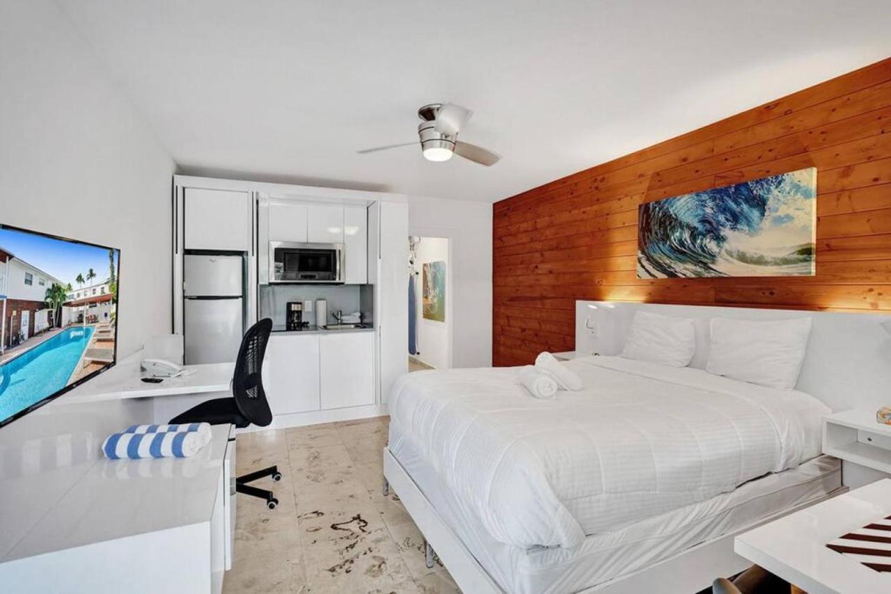 Waves Beach Town Cozy Studio Apartment Pompano Beach Buitenkant foto